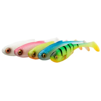 Savage Gear Craft Shad - 5p - 8,8cm - Dark Water Mix