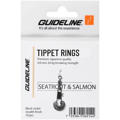 Guideline Tippet Rings 10p - 4mm - 24kg