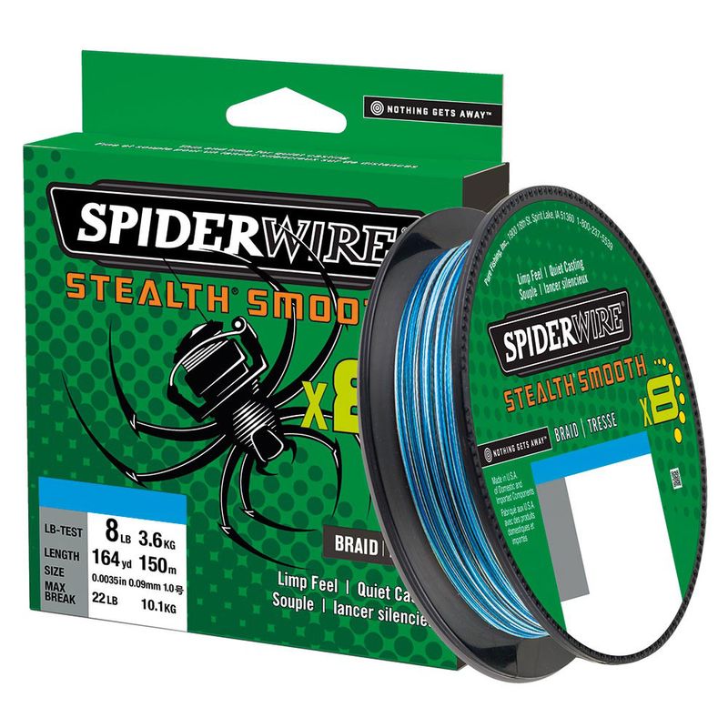 Spiderwire Stealth Smooth 8 150m 'Blue Camo'