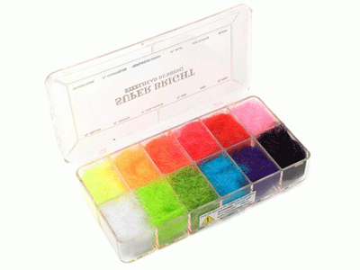 Wapsi Dubbing Dispenser - Super Bright - 12 Färger