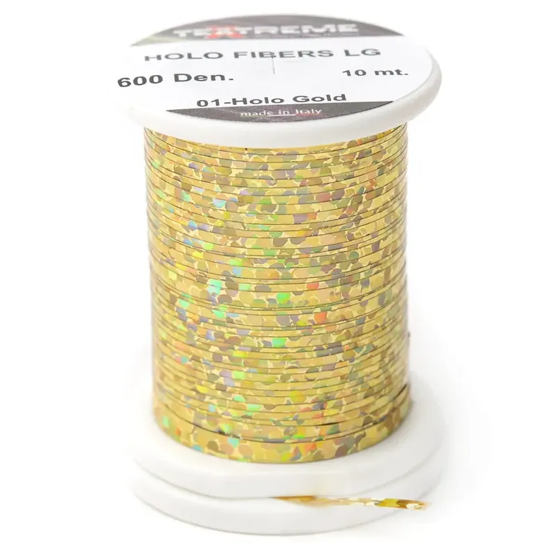 Holographic Tinsel - Silver/Guld