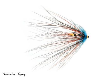 Tubfluga "Frödin Sea Trout Spey Series" - Thunder Spey - 6cm