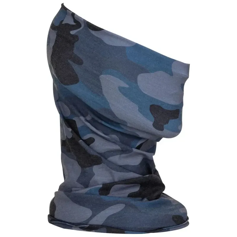 Simms Neck Gaiter Woodland Camo Storm