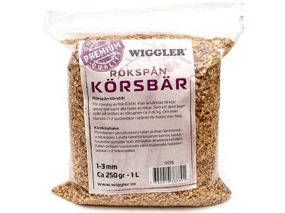Rökspån Wiggler - 250g - Körsbär