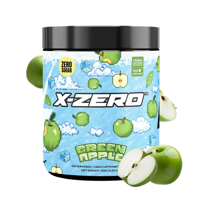 X-Zero Green Apple (160g / 100 Portioner)