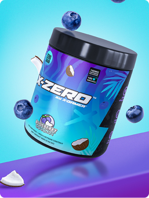 X-Zero Blueberry & Coconut (160g / 100 Portioner)