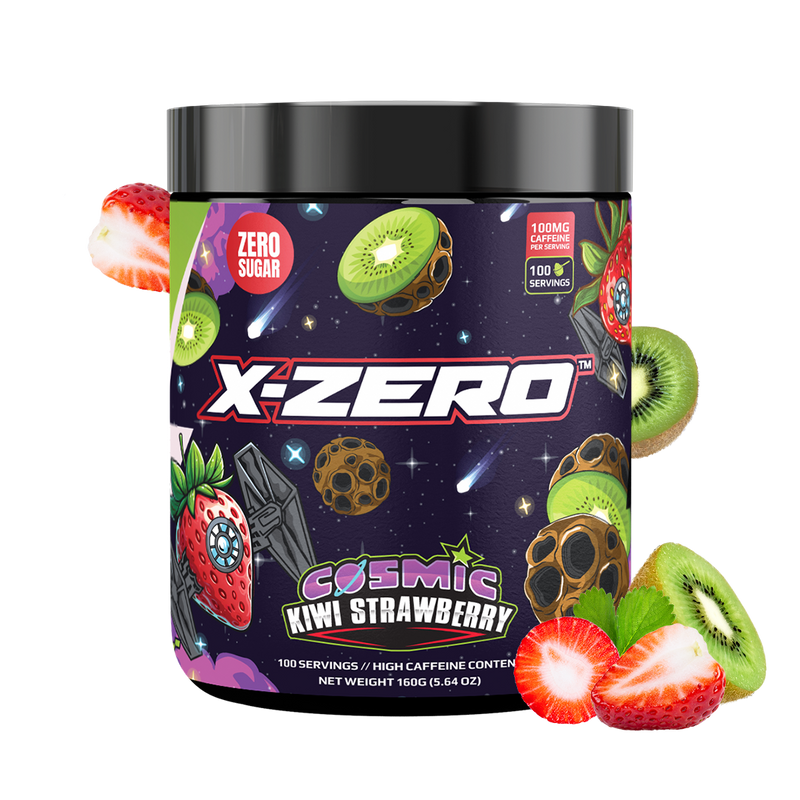 X-Zero Cosmic Kiwi Strawberry (160g / 100 Portioner)