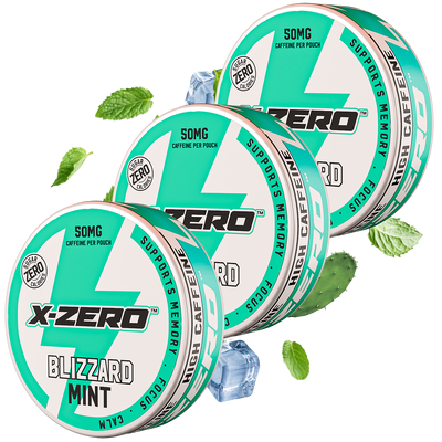 Blizzard Mint Energy Prillor (3 Pack / 60 Prillor)