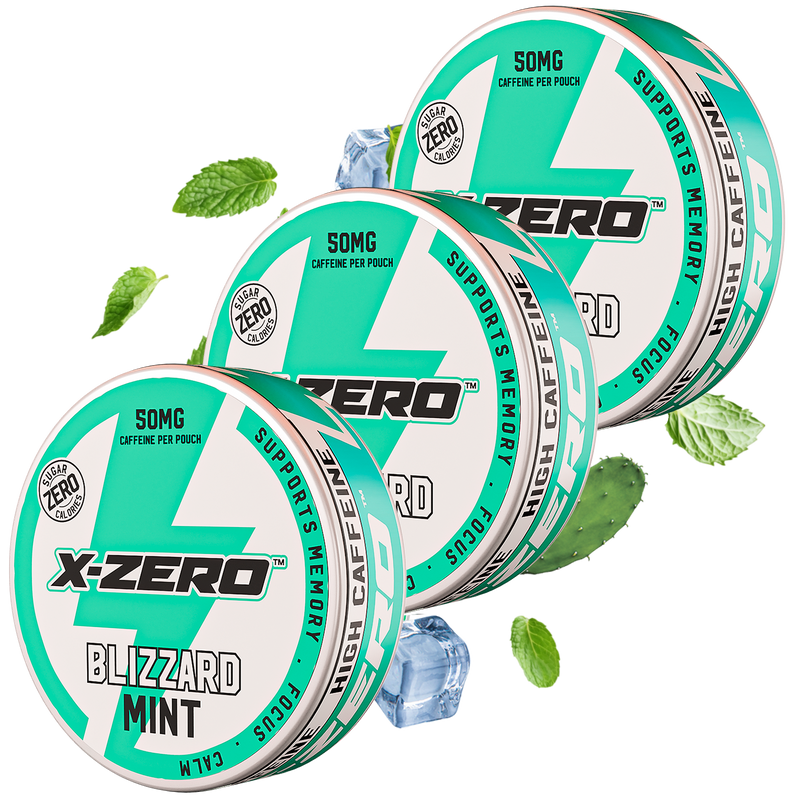 Blizzard Mint Energy Prillor (3 Pack / 60 Prillor)