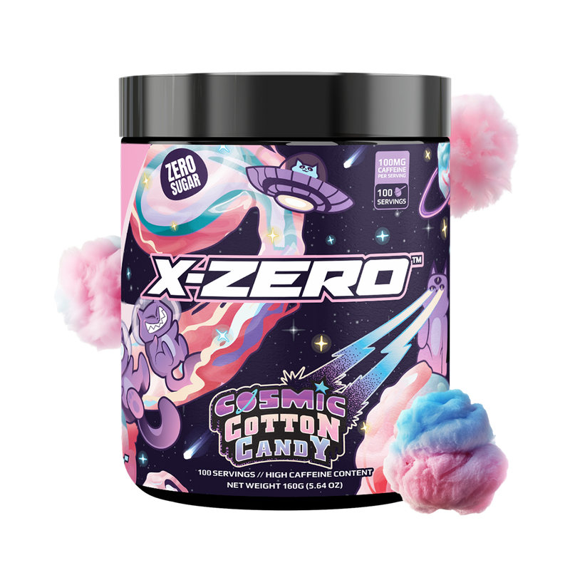 X-Zero Cosmic Cotton Candy (160g / 100 Portioner)