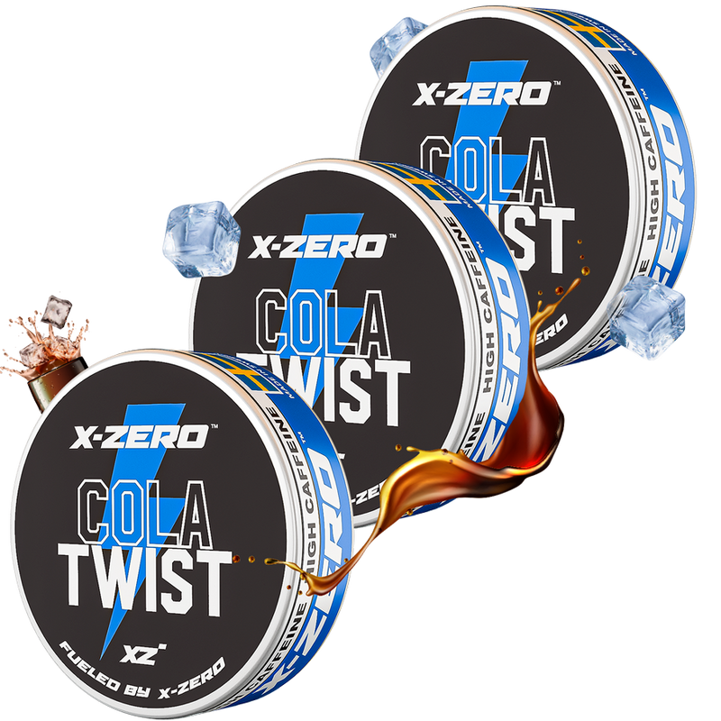 Cola Twist Energy Prillor (3 Pack / 60 Prillor)