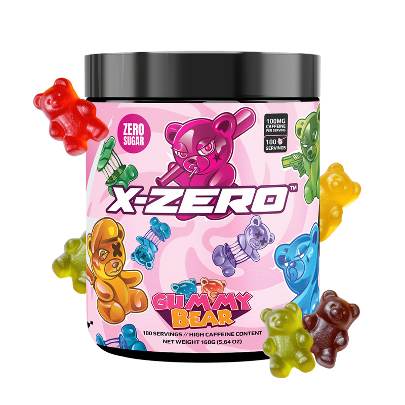 X-Zero Gummy Bear (160g / 100 Portioner)