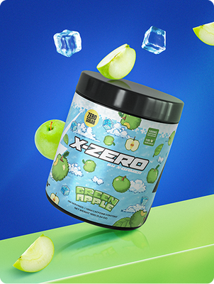 X-Zero Green Apple (160g / 100 Portioner)