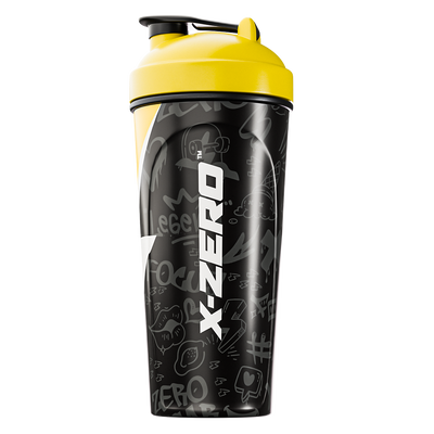 X-Zero Black & Yellow Shaker (700ml)