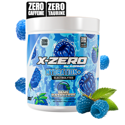 X-Zero Hydration Blue Raspberry (160g / 100 Portioner)