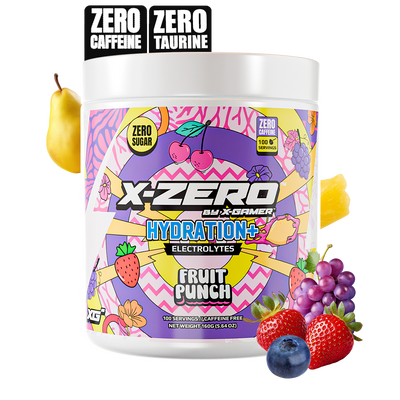 X-Zero Hydration Fruit Punch (160g / 100 Portioner)
