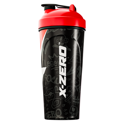X-Zero Black & Red Shaker (700ml)