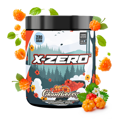 X-Zero Cloudberry (160g / 100 Portioner)