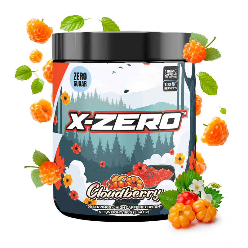 X-Zero Cloudberry (160g / 100 Portioner)