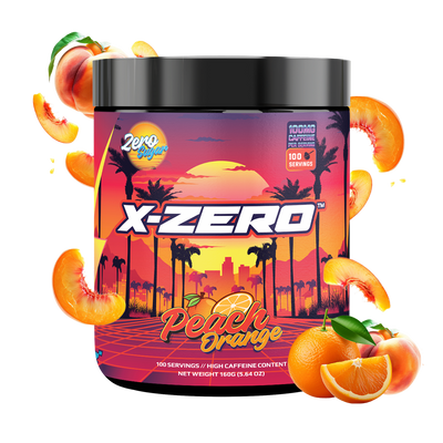 X-Zero Peach Orange (160g / 100 Portioner)