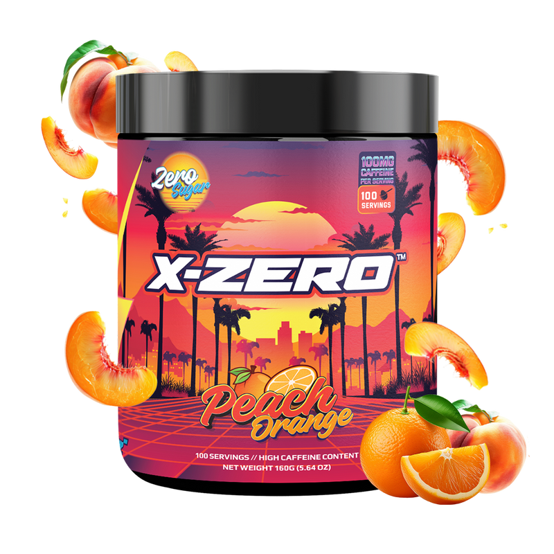 X-Zero Peach Orange (160g / 100 Portioner)