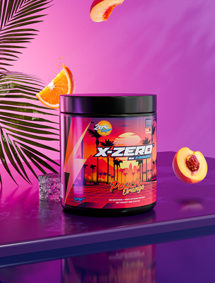 X-Zero Peach Orange (160g / 100 Portioner)