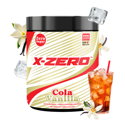 X-Zero Cola Vanilla (160g / 100 Portioner)