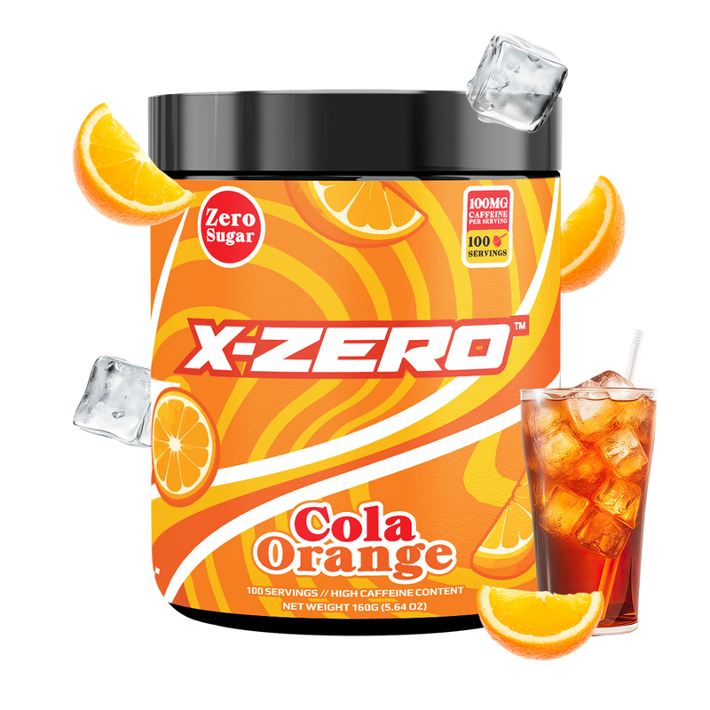 X-Zero Cola Orange (160g / 100 Portioner)
