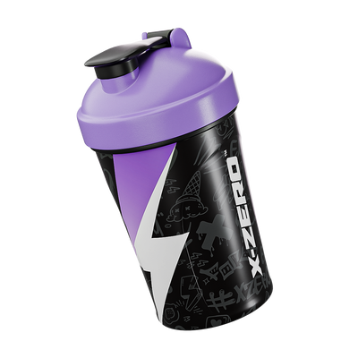 X-Zero Black & Purple Shaker (500ml)