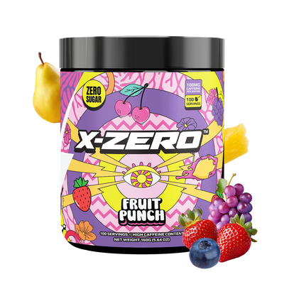 X-Zero Fruit Punch (160g / 100 Portioner)
