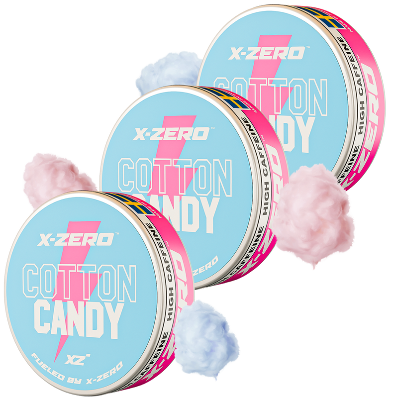 Cotton Candy Energy Prillor (3 Pack / 60 Prillor)