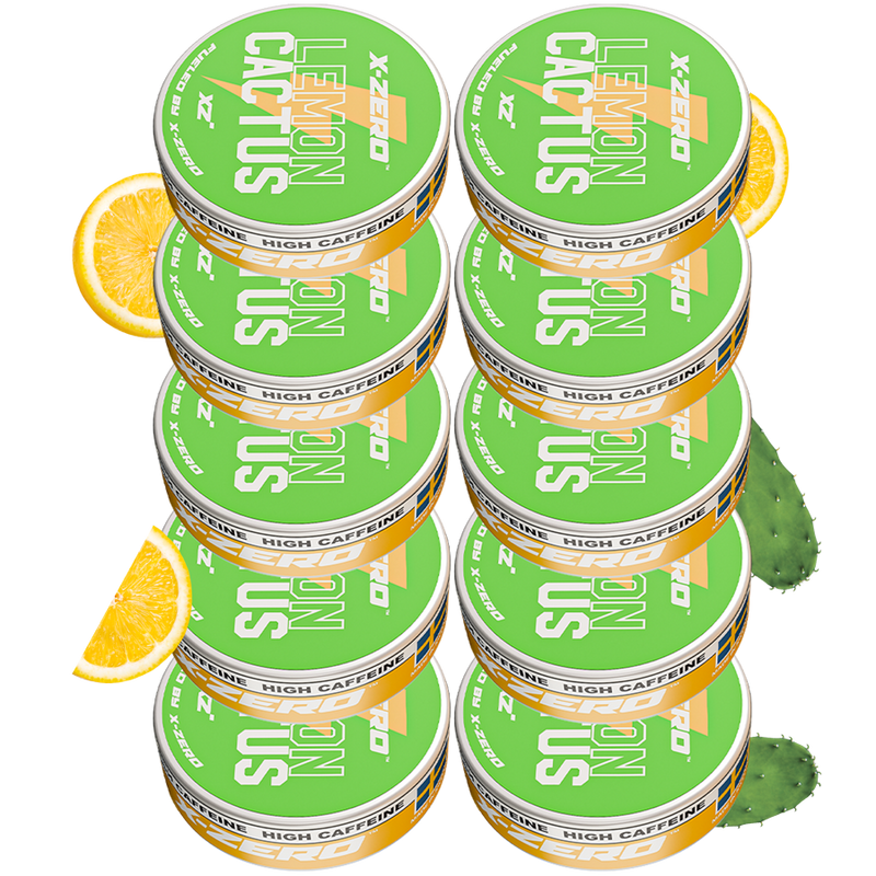 Lemon Cactus Energy Prillor (10 Pack/200 Prillor)