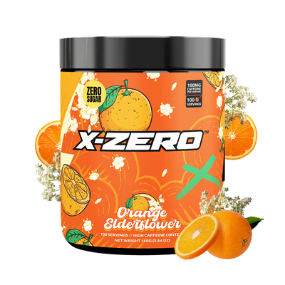 X-Zero Orange Elderflower (160g / 100 Portioner)