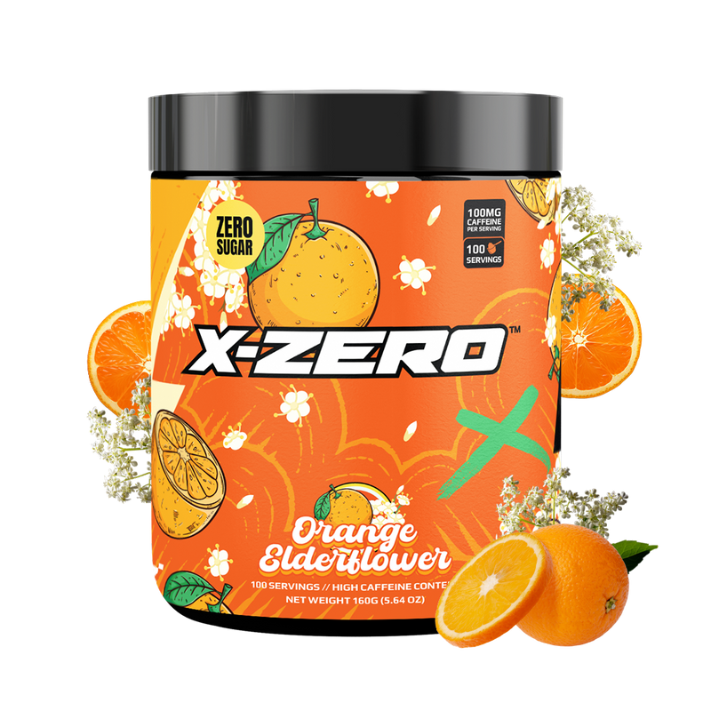 X-Zero Orange Elderflower (160g / 100 Portioner)