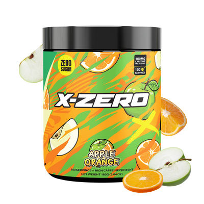 X-Zero Apple Orange (160g / 100 Portioner)