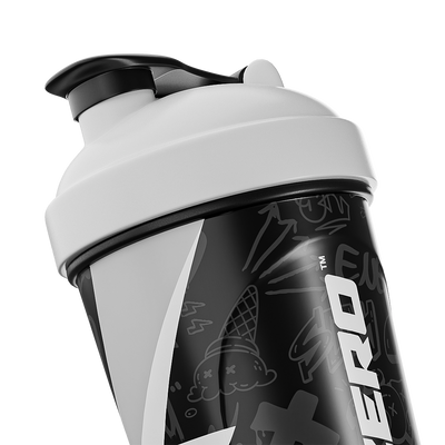 X-Zero Black & Grey Shaker (500ml)