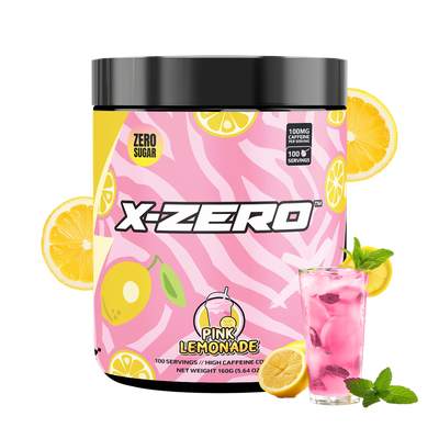 X-Zero Pink Lemonade (160g / 100 Portioner)