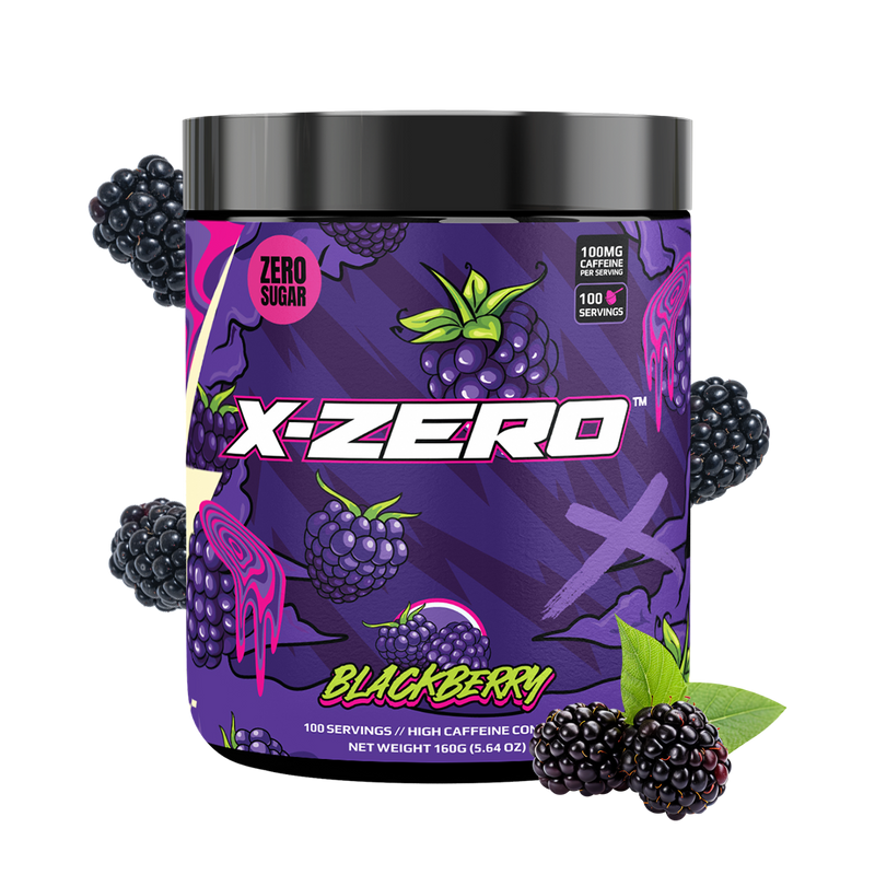 X-Zero Blackberry (160g / 100 Portioner)