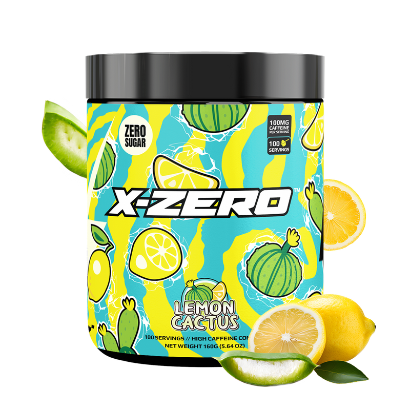 X-Zero Lemon Cactus (160g / 100 Portioner)