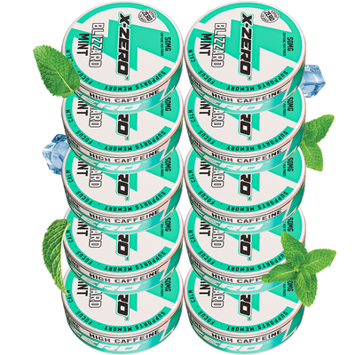 Blizzard Mint Energy Prillor (10 Pack/200 Prillor)
