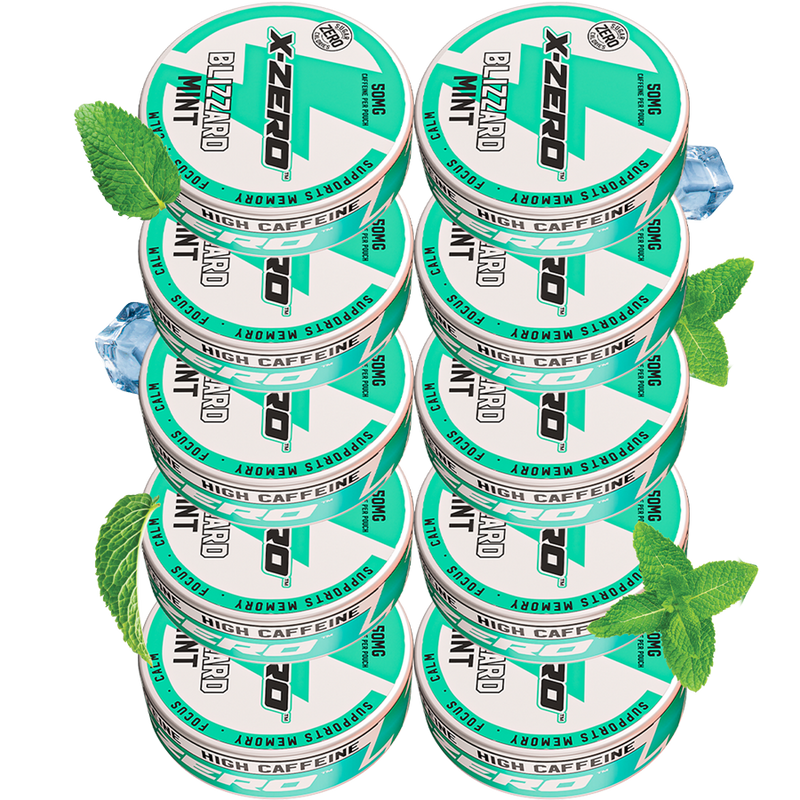 Blizzard Mint Energy Prillor (10 Pack/200 Prillor)