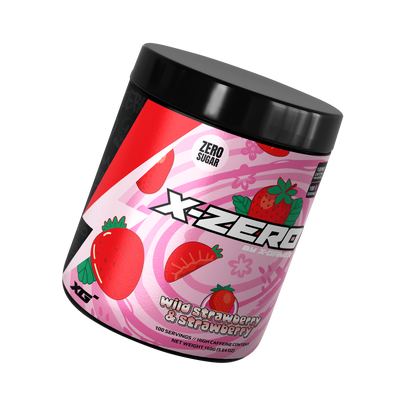 X-Zero Wild Strawberry & Strawberry (160g / 100 Portioner)