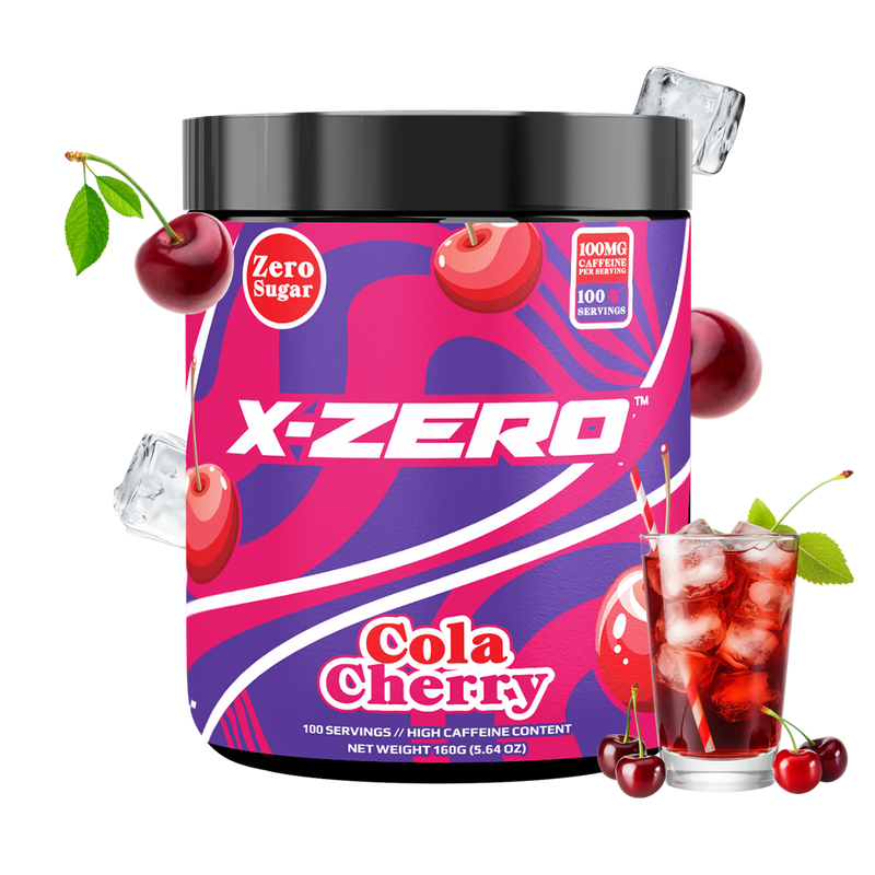 X-Zero Cola Cherry (160g / 100 Portioner)