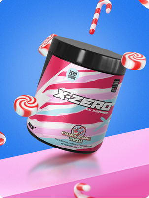 X-Zero Candy Cane Rush (160g / 100 Portioner)