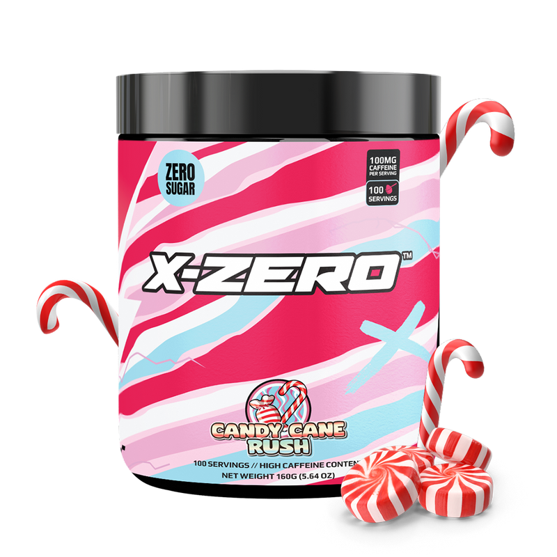 X-Zero Candy Cane Rush (160g / 100 Portioner)