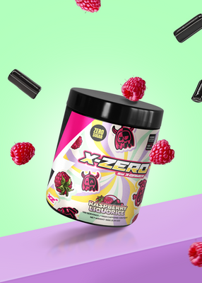 X-Zero Raspberry Liquorice (160g / 100 Portioner)