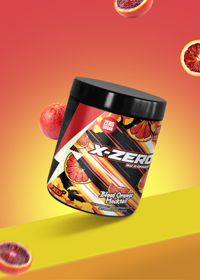 X-Zero Blood Orange Mocktail (160g / 100 Portioner)
