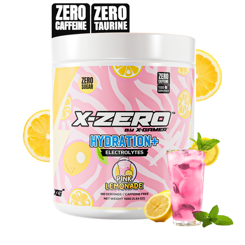 X-Zero Hydration Pink Lemonade (160g / 100 Portioner)