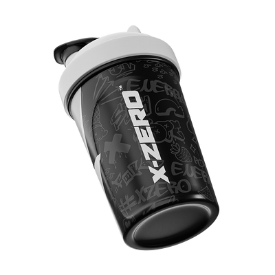X-Zero Black & Grey Shaker (500ml)