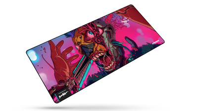 Cyber Bot mousepad (1100x450mm)